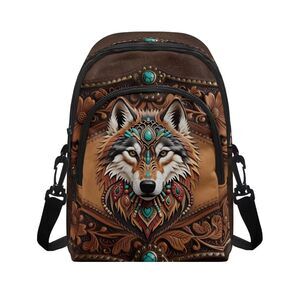 3952 Brown Cross Shoulder Bags Travel Cool Camera Bag Crossbody Purse